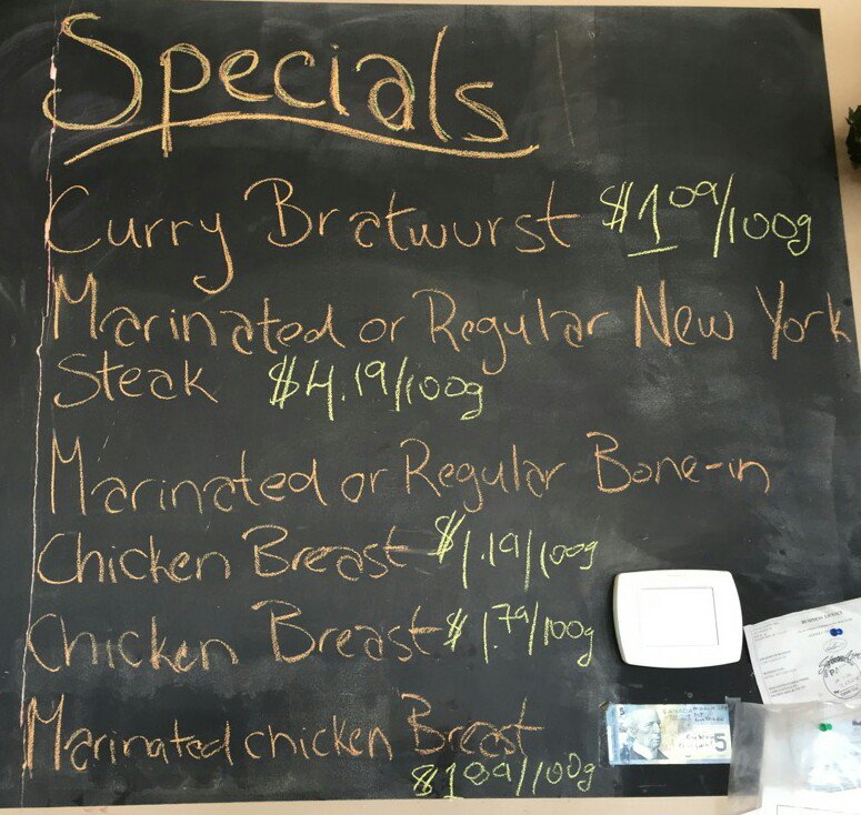 SedosButcher's tweet photo. Whether you crave a great #sausage, #steak, or #chicken breast, we have some for your #dinner. #salmonarm #shuswap https://t.co/y20r4VJDGA
