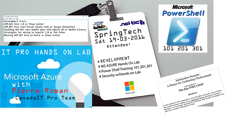 thecloudpower's tweet photo. RT @MyVANTUG: @MSFTnews  #VanTUG #SpringTech16 -  #Azure  in Vancouver BC This Saturday.   Join Us https://t.co/JbPldqhTPT