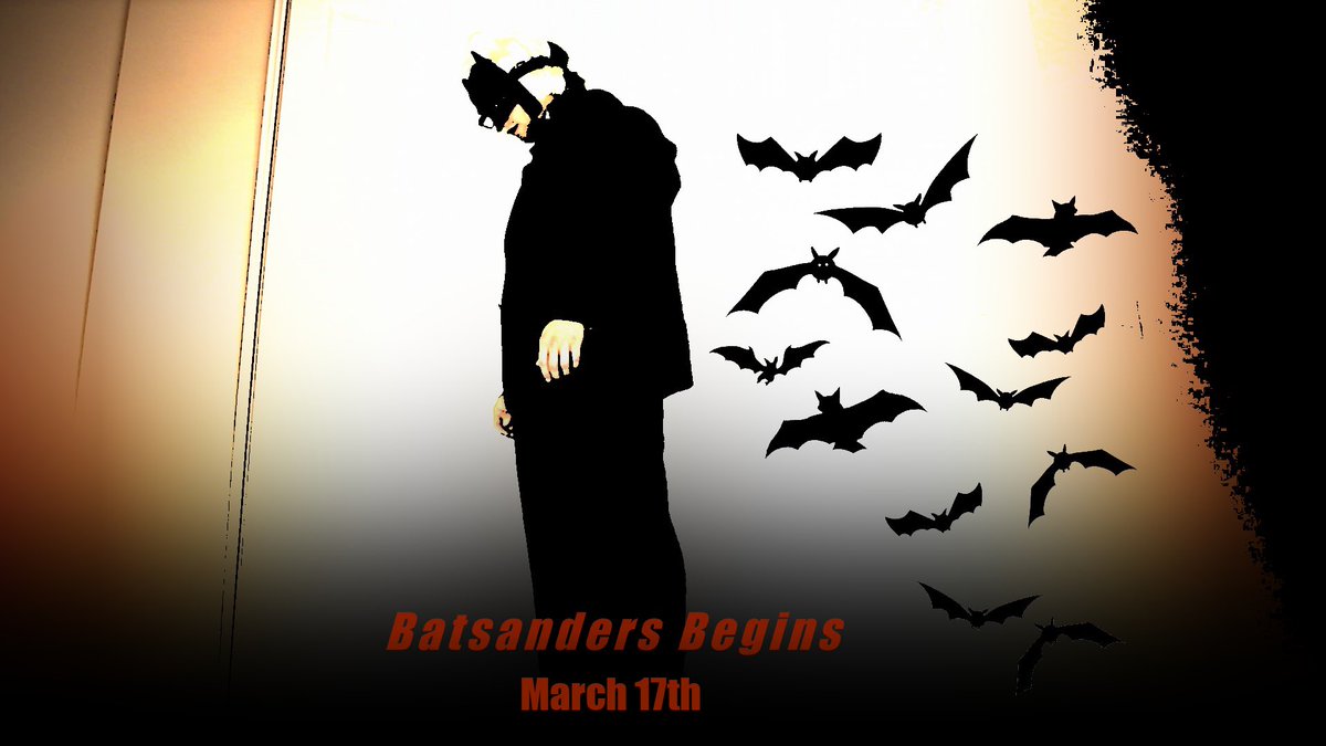 FDEgaming's tweet photo. #Batsanders #BernieSanders #FeelTheBern #GoVote https://t.co/0F2YPblH14