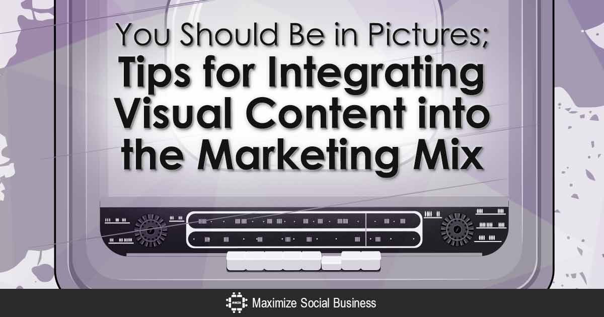 NealSchaffer's tweet photo. Tips for Integrating Visual Content into the Marketing Mix https://t.co/7QhcrntP2d via @rgeller #contentmarketing https://t.co/1VkgZBIZt5