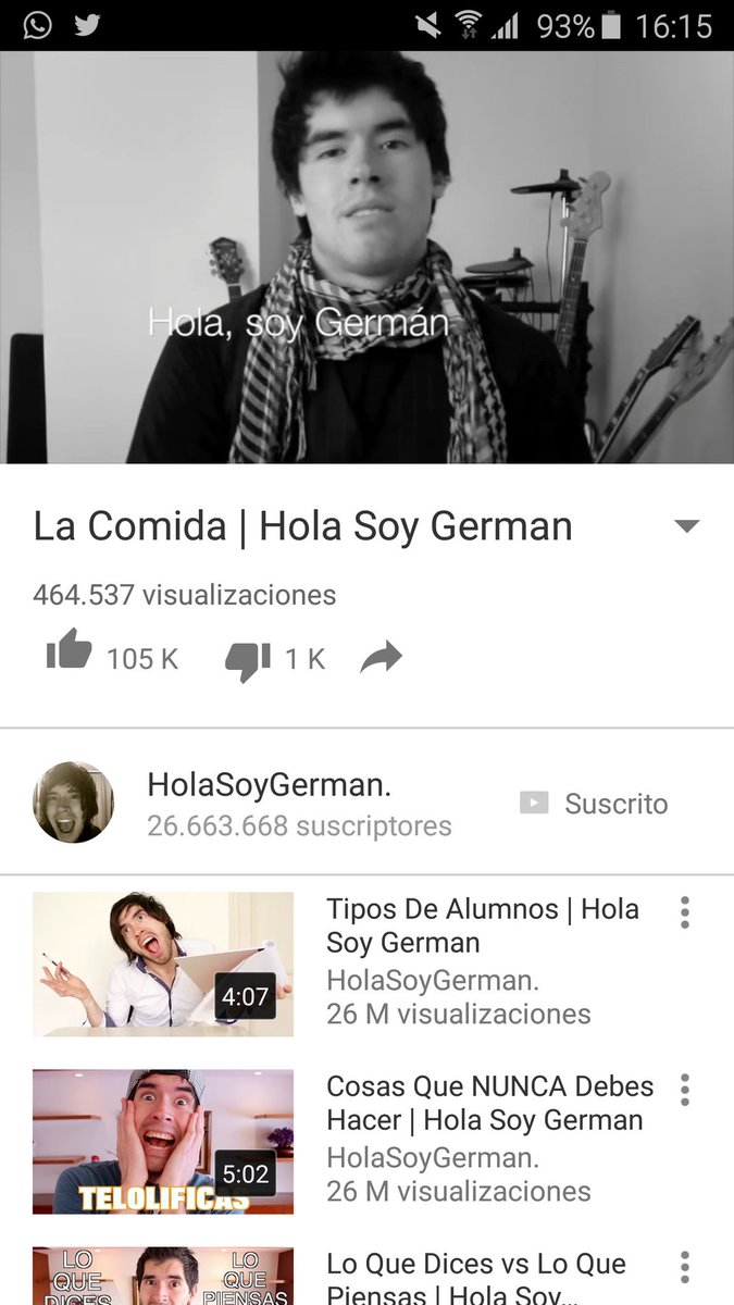 Pinguina_2000's tweet photo. INCREÍBLE VIDEO GERMAN!!👌 Con Mi Mamá nos reímos mucho 😂😂 ya los extrañaba ❤ @GermanGarmendia https://t.co/vEh1xjlhQE