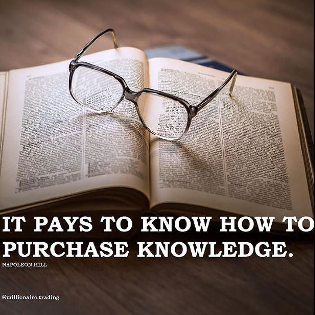 It pays to learn !! Get some knowledge people. Take time to research some good books and start learning . Shouts to…