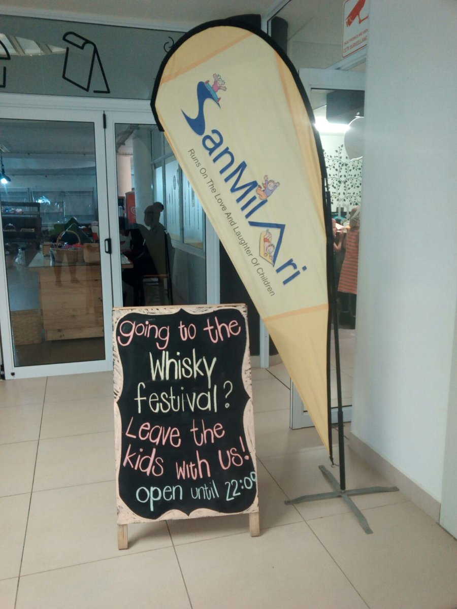 Planning to attend the Namibia Whisky Festival and don't have a babysitter......