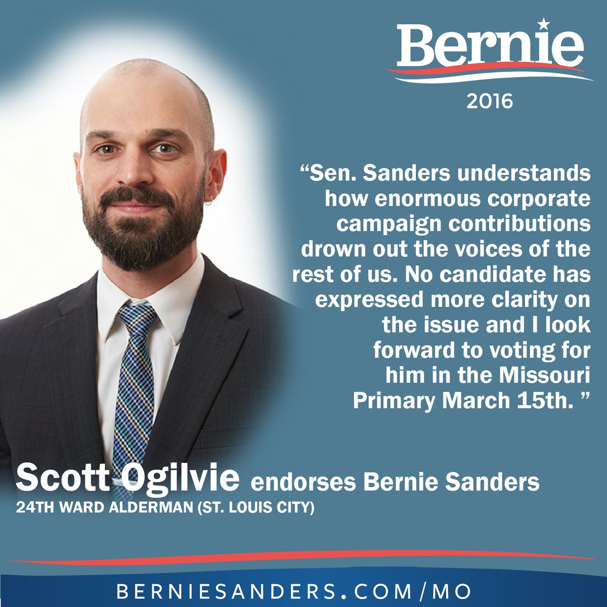 STL4Bernie's tweet photo. #Bernie2016 newest endorsements #STL4Bernie https://t.co/E4PUBRUkW0