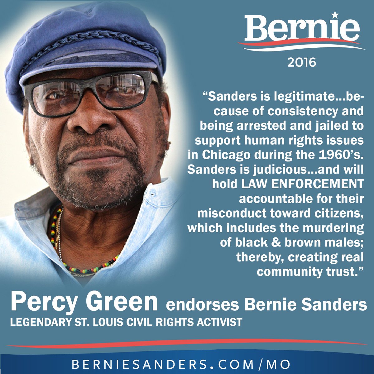STL4Bernie's tweet photo. #Bernie2016 newest endorsements #STL4Bernie https://t.co/E4PUBRUkW0