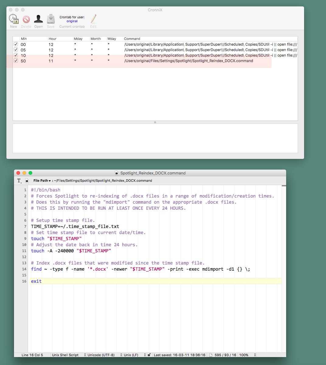 Pierre Igot The Things You Have To Do To Work Around Long Standing Bugs In Osx T Co C299ekadvs T Co Pdufj1favt Twitter