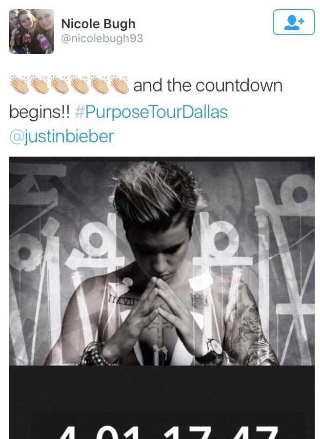 amyastrid's tweet photo. It makes me so mad that people like this have tickets to the tour when beliebers who have been here since day 1 dont https://t.co/f1cA53NPNm