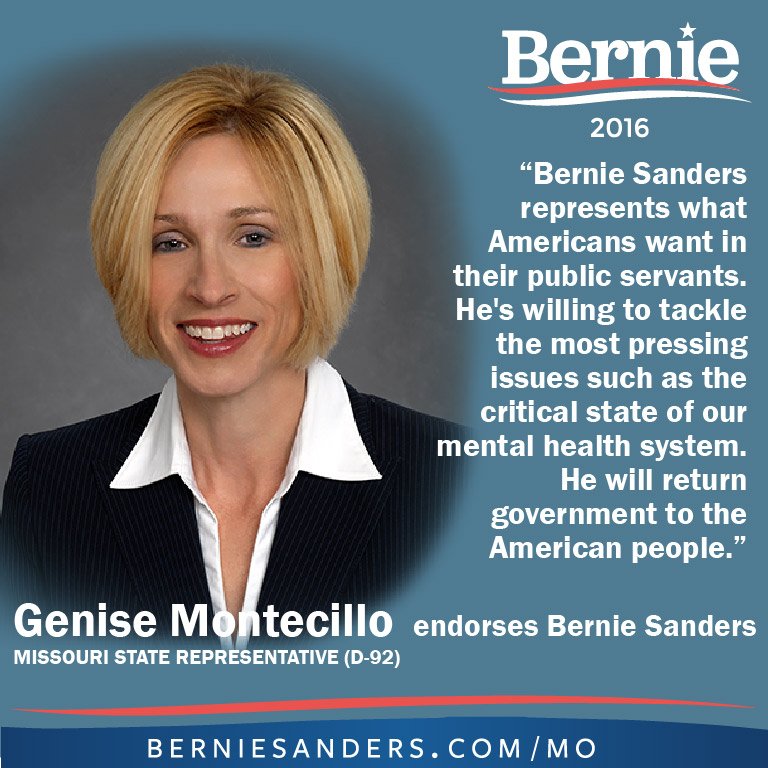STL4Bernie's tweet photo. #Bernie2016 endorsements #STL4Bernie https://t.co/cXZ0SlSArG