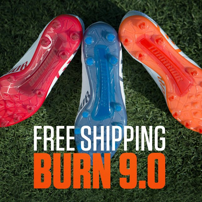 warriorlax's tweet photo. The Burn 9.0 Cleat. Head over to https://t.co/yg68JXcF92 and get your pair now. #JustBurn #BurnCollection https://t.co/zIUkvHxOrZ