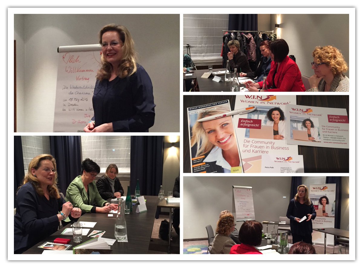 winwomennetwork's tweet photo. #WINDD mit einem #Vortrag von @JanaHartwig zu #Charisma https://t.co/tXlhVUE1i4