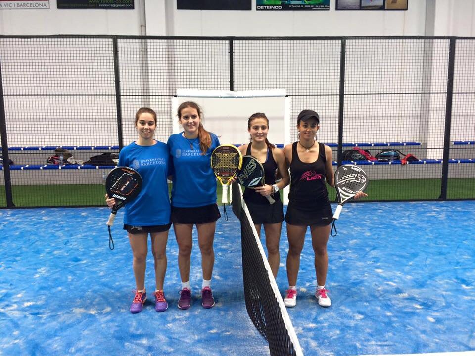 La jugadora <a href="/asanchezfallada/">Ari Sánchez</a> Campeona con #CarlaMendez en Campeonato Catalunya Universitario con la <a href="/UniBarcelona/">Universitat de Barcelona</a>