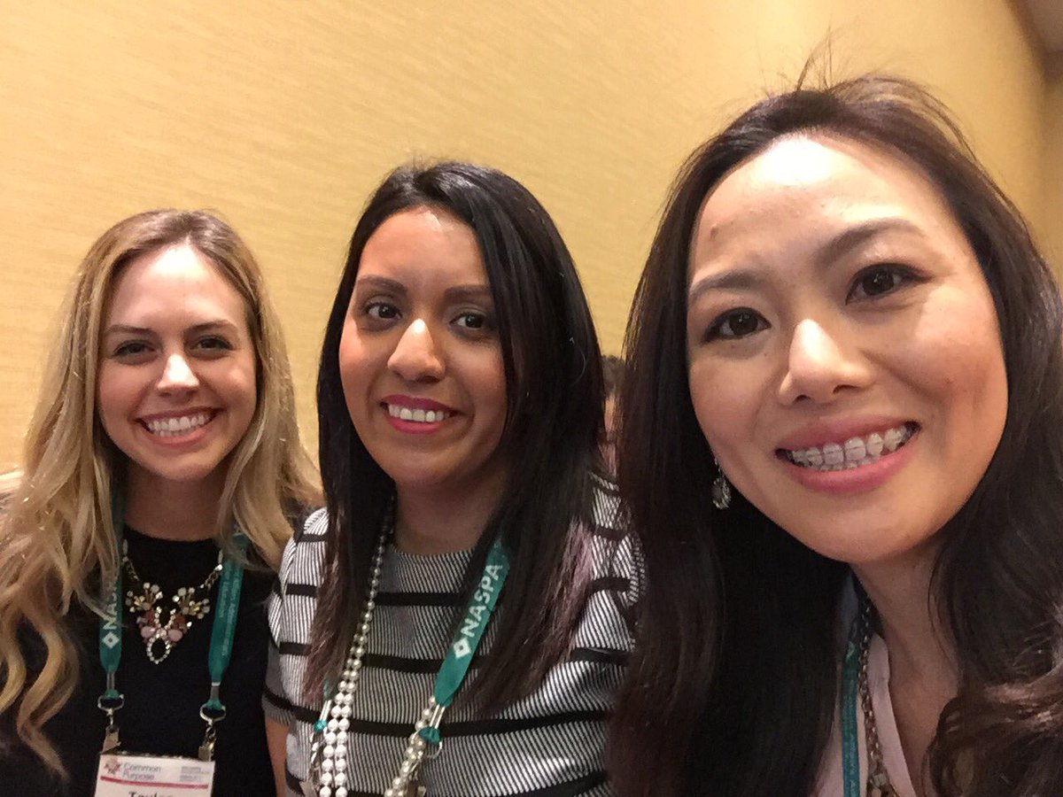 MayKYang's tweet photo. Public speaking skills for women session! #NASPA16 @monicaquin @taylan_bennett https://t.co/1azxPzoFo4
