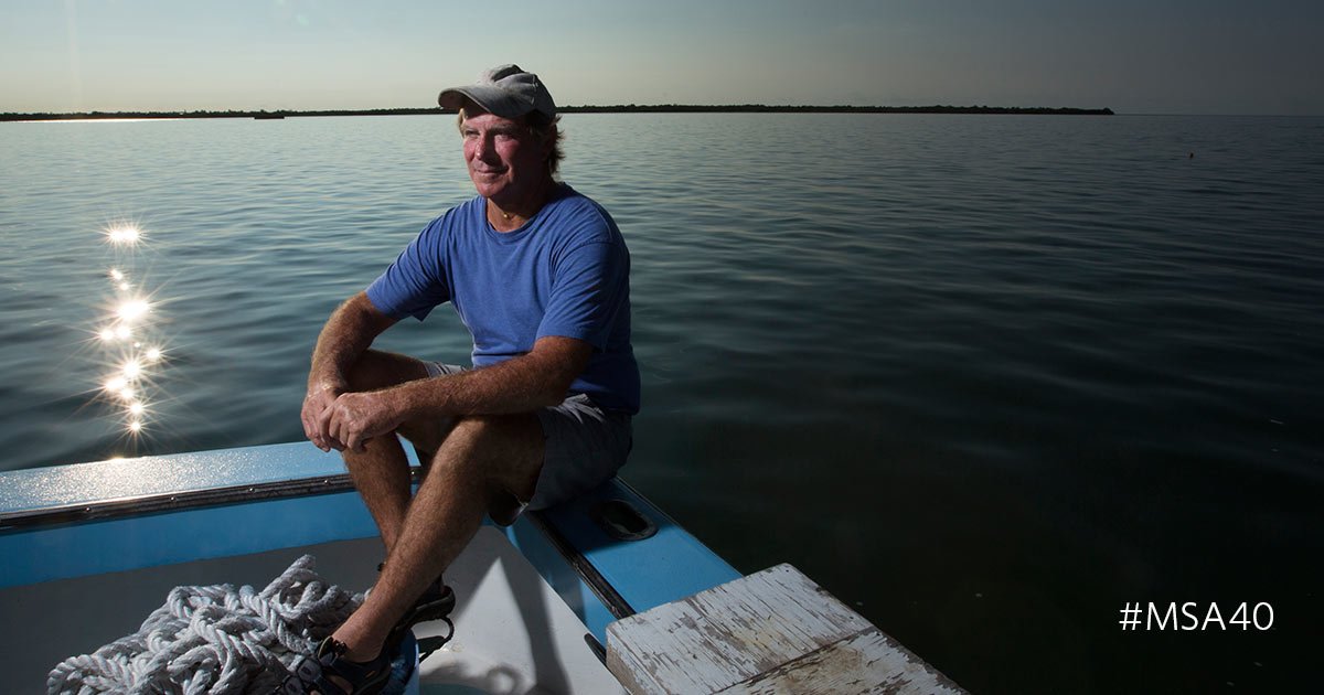 pewenvironment's tweet photo. "It just didn’t seem like the right thing to do”—one fisherman’s conservation story: https://t.co/D3QlmB7Q19 #MSA40 https://t.co/GZCgzGlZSz