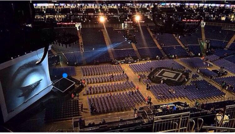 0xHooch's tweet image. The fact that the Blue dot is my seat for Adele... #AdeleAtTheO2