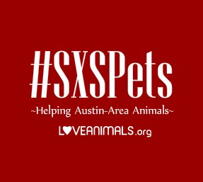 LoveAnimalsorg's tweet photo. Donate $2 to help animal nonprofits during the #SXSPets Giving Campaign on @LoveAnimalsorg https://t.co/yrduSe1gZT https://t.co/FxroeyTXrj