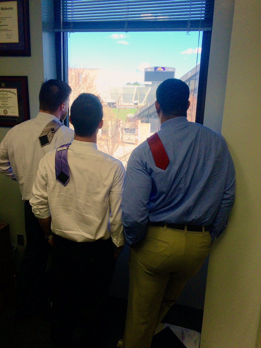 Yearning for spring football practice tomorrow. Still representing #TieTuesday  <a href="/coachboverton/">Brian Overton</a> <a href="/ECUPiratesFB/">ECU Football</a>