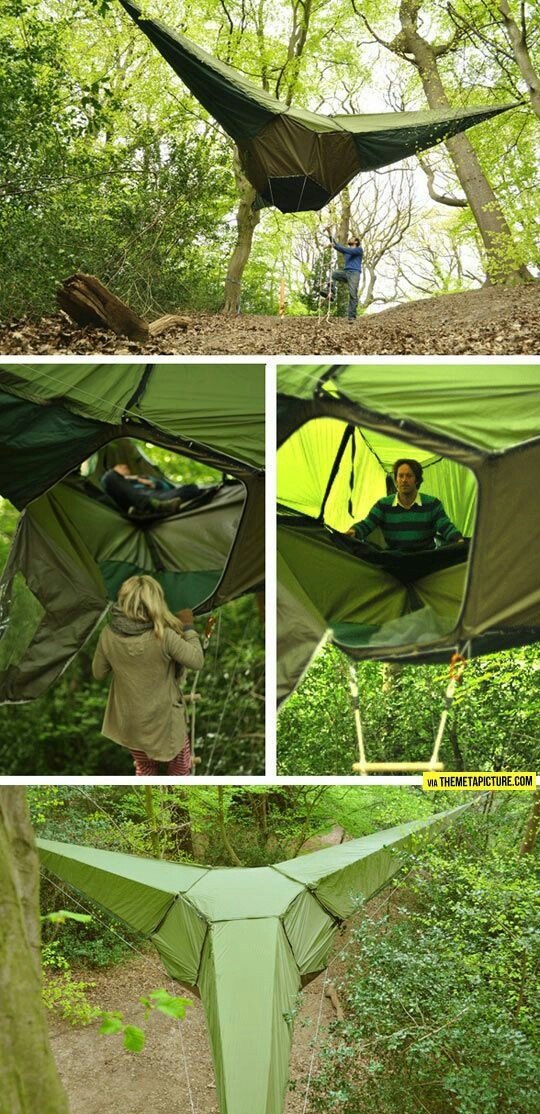 GojiBackpacker's tweet photo. Tree tent for next trip? https://t.co/ETF9Kf3rNM