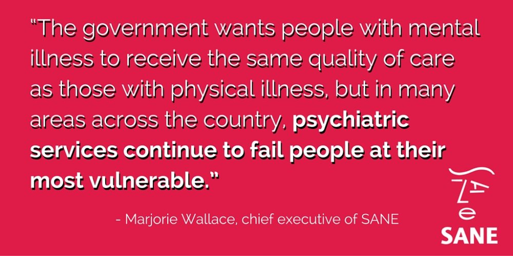 CharitySANE's tweet photo. Mental health is still seen as the 'Cinderella service' of the NHS - this needs to change. https://t.co/xvmHR9Iy1V