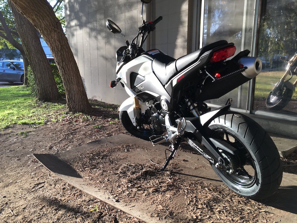 HondaGromForum's tweet photo. Here's a build thread you might enjoy keeping an eye on: https://t.co/MSGmqLainJ #GromBuilds #HondaGrom https://t.co/JAvQDuKFrC