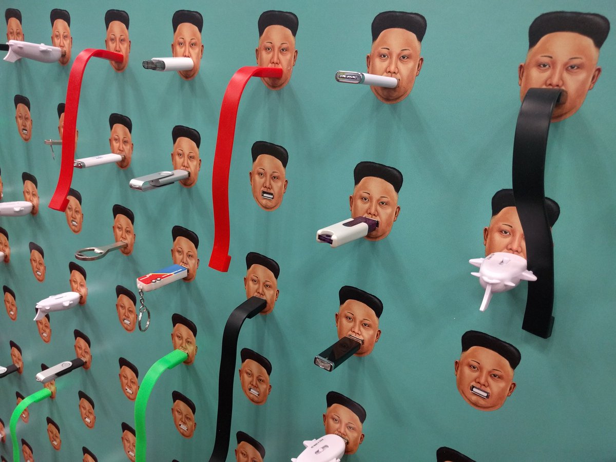 robpegoraro's tweet photo. Intriguing: https://t.co/wQW2zSkwlB fills donated drives with books, music, etc. and smuggles them into North Korea. https://t.co/npJlMbgOrk