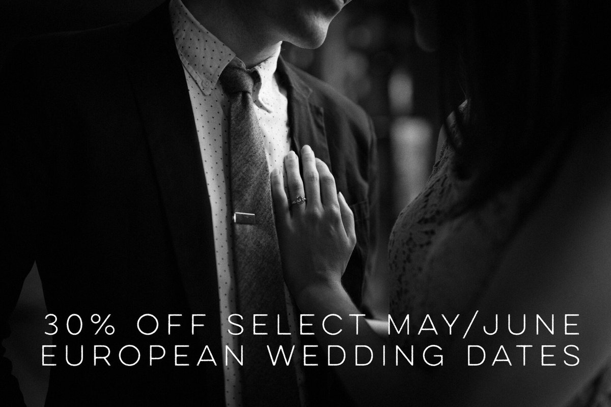 Promotion! Getting #married in #Europe this year? Drop us a line, let's chat! #weddingphotography #europeanwedding