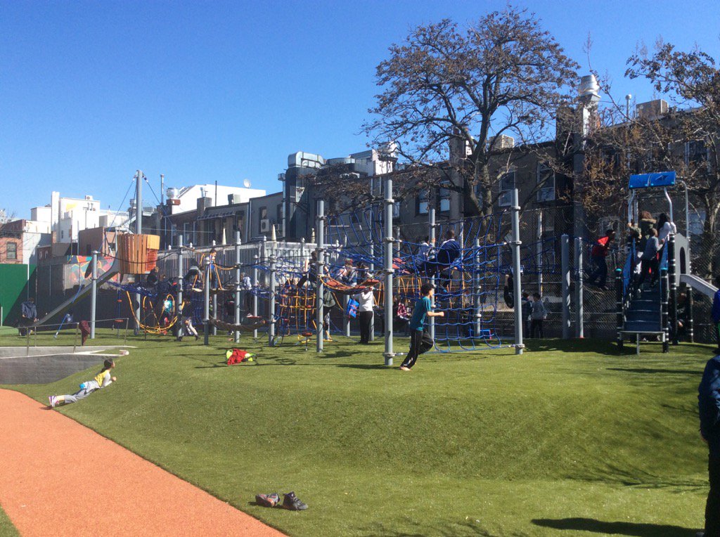 K293 NYC!  This captured the teens at play.  Providing spaces for all ages through innovative and proper design.