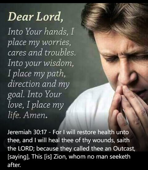 TheoResurrects's tweet photo. 🙏 Jeremiah 30:17. (come to me with your burdens says the lord) #TheodorraResurrects #yeint #Iamyourslord #YESHUA https://t.co/uFL5oeQzve