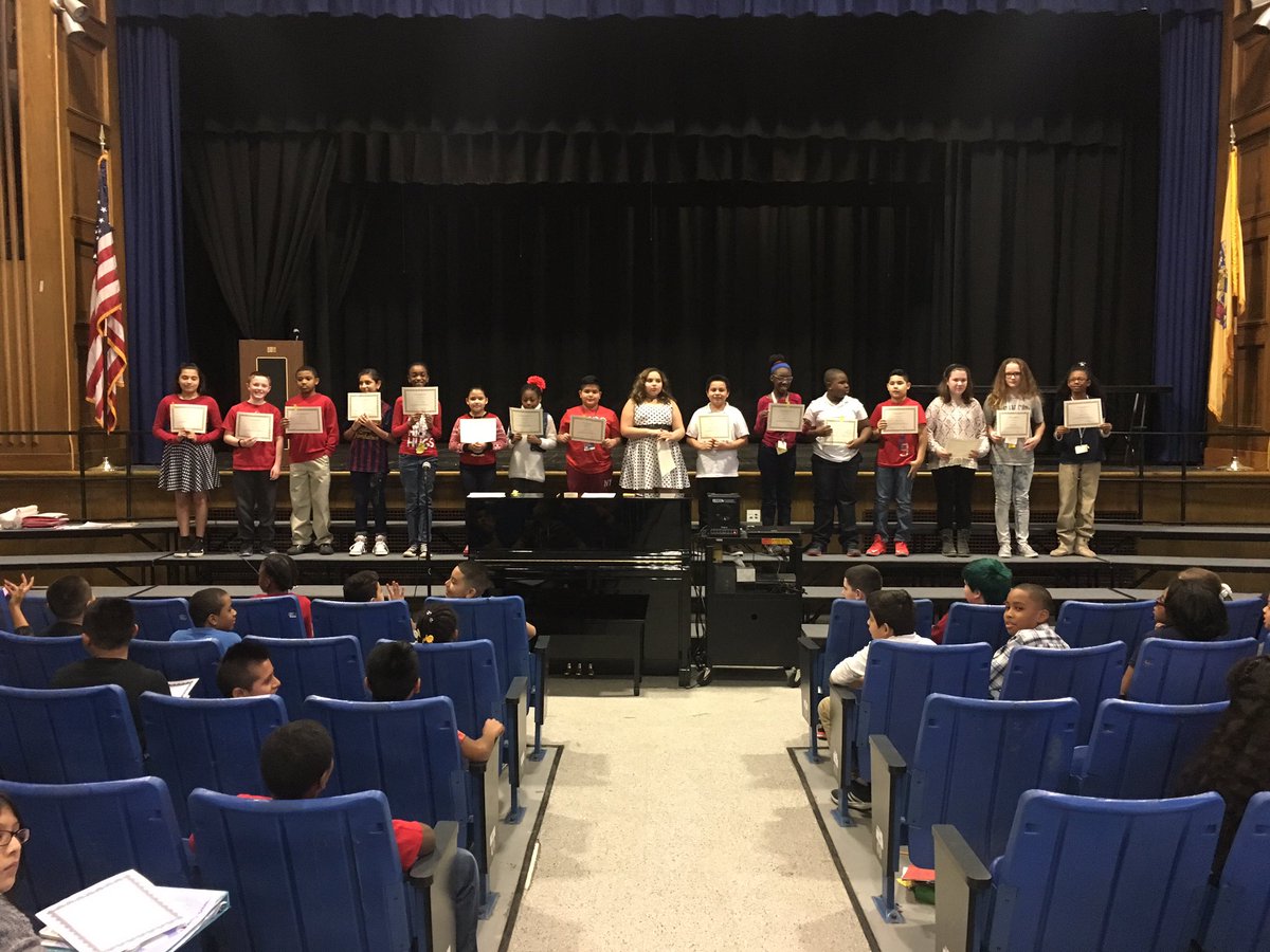 5th grade Principal's List recipients