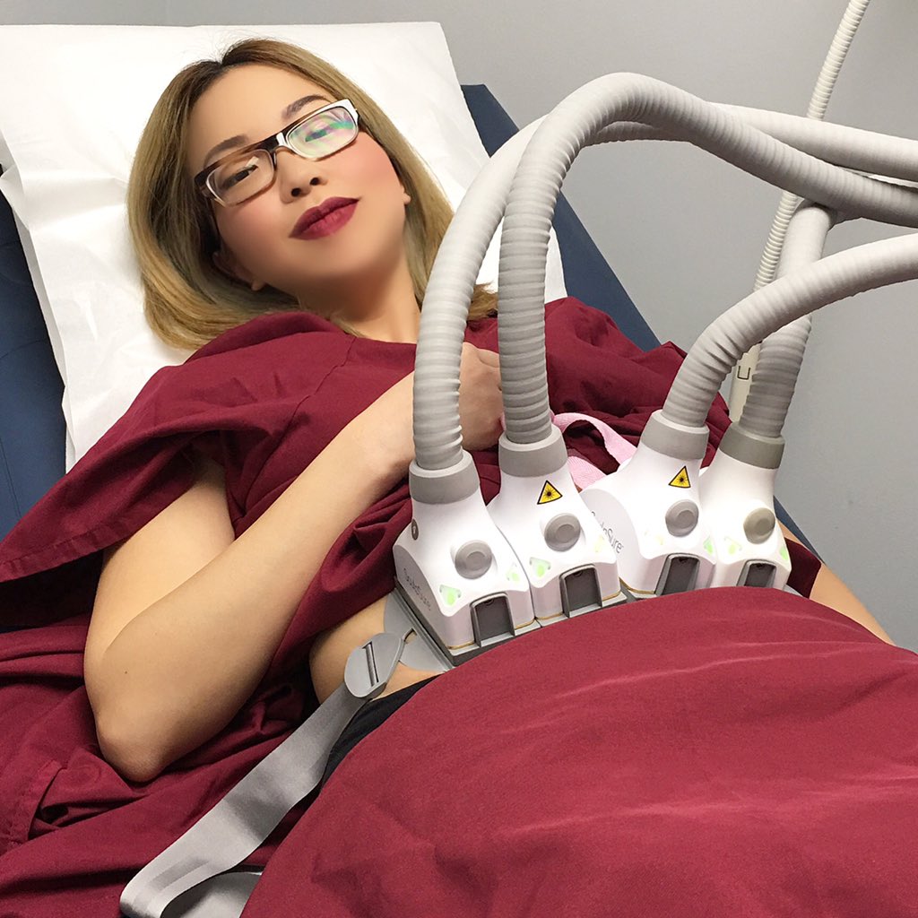 angelarbethea's tweet photo. ❝ Only 25 Minutes to a New You! ❞ » turn up the heat, chill and melt those fats with #sculpsure &amp; @NassauPlastics 💕 https://t.co/3SfqfSk2Fc