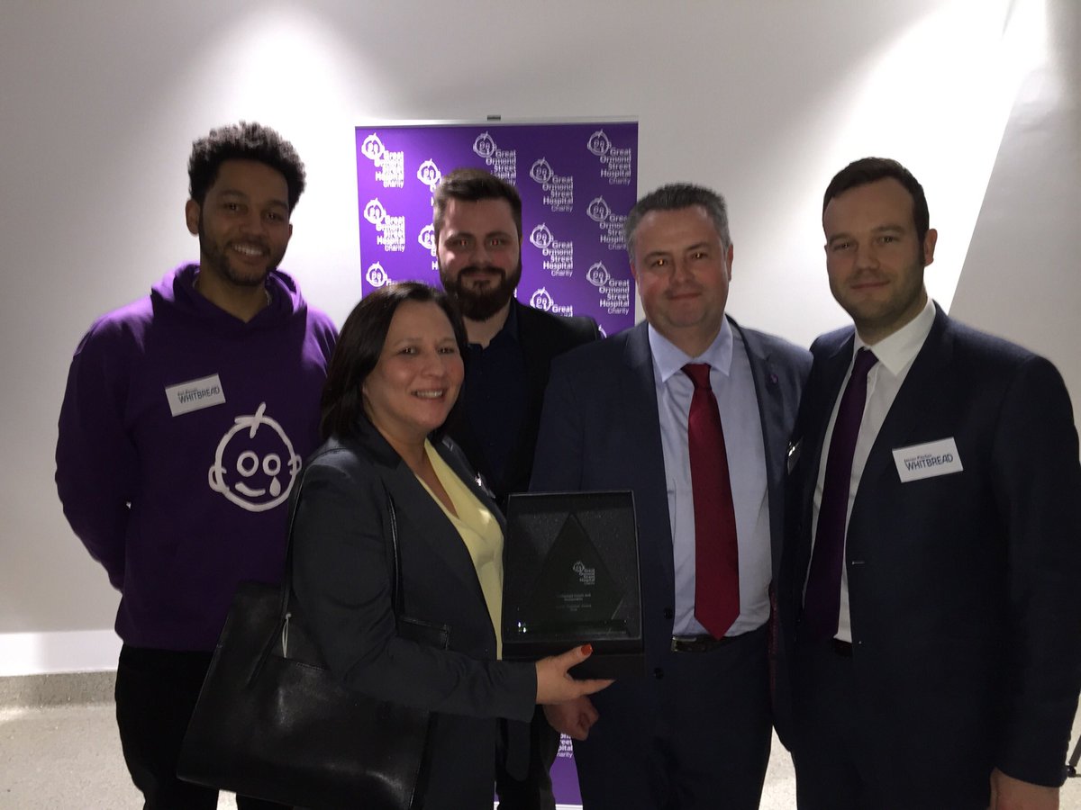 Today was a good day - WE won the Better Together award at the <a href="/GreatOrmondSt/">Great Ormond Street Hospital for Children</a> Corp Partnerships Event #LetsKeepGoing