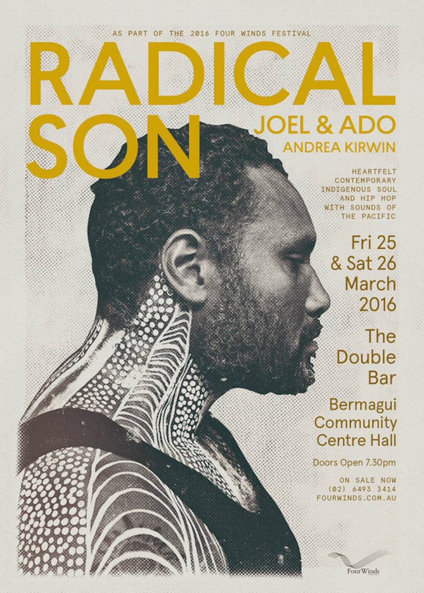 FourWindsAU's tweet photo. RT @radical_son: #RadicalSon perform his 1st song in language @ Four Winds Festival 25/3/ & 26/3 #fourwindsfestival https://t.co/wGwUV8eosu