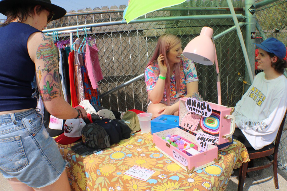Our show is underway! Awesome tunes and badass vendors all day at <a href="/Badlandsaustin/">Badlands Austin</a>