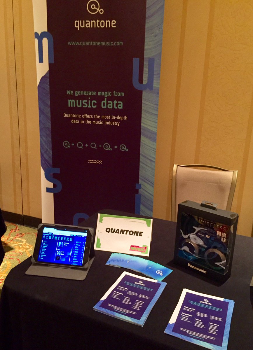 quantonemusic's tweet photo. We're here at the sxsw music hackathon for all your data and recommendation needs #SXSW #hackathon https://t.co/aJAF40sy5g
