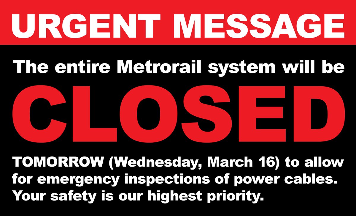 DC Metrorail shut down for emergency inspections