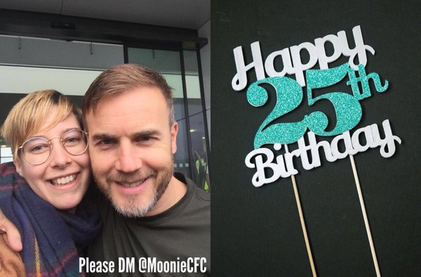 GetGaryToMarj's tweet photo. @GaryBarlow 
How about one Birthday Bash abroad? You should defo put Amsterdam on the list! ☺️👇🏻🎉 Dont tell Marj!;) https://t.co/38i9T4WNOU