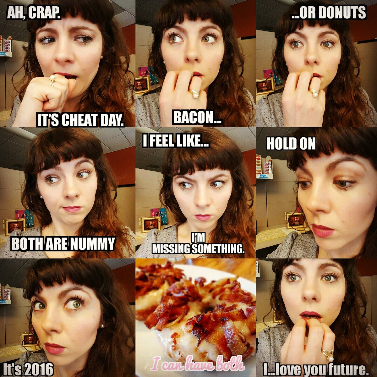 CAGreyson's tweet image. First world problems.

#bacon #officelife #humor #funny #memes #comics #comic #donuts #Office