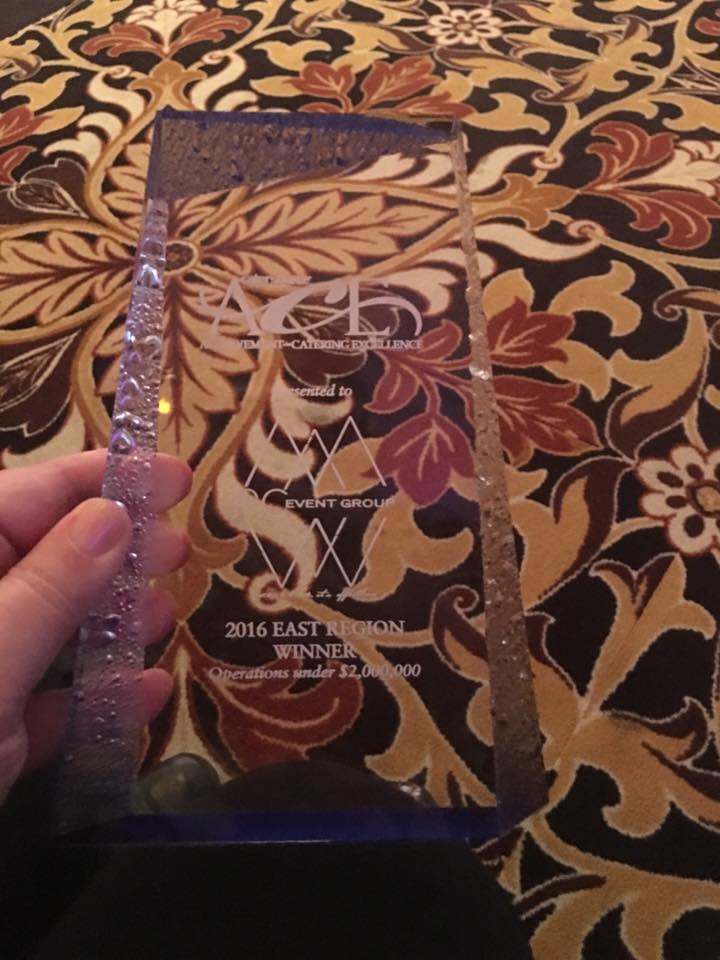 JPCEventGroup's tweet image. Delighted to announce that we have just won an Ace award for our catering division @Eatpghsavor at #cses2016!