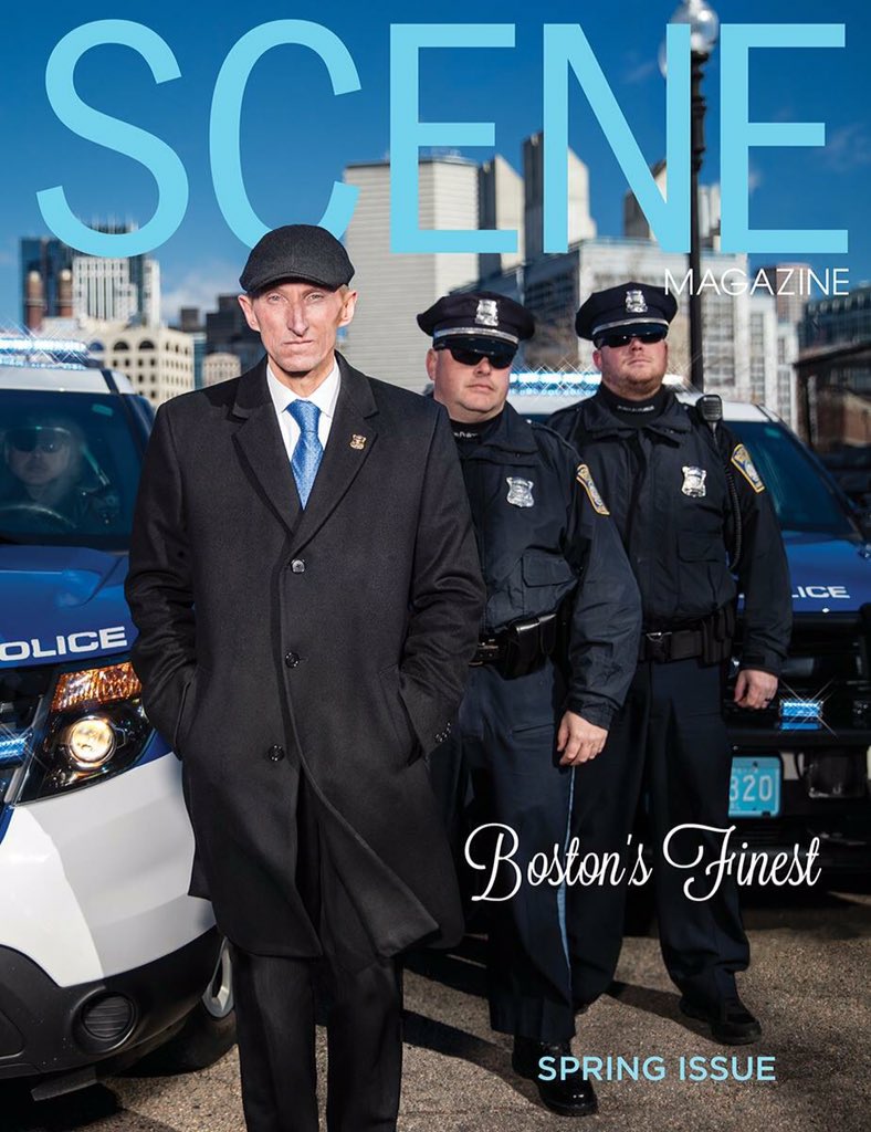 BostonSceneMag's tweet image. #BostonsFinest Check out the @bostonpolice Commissioner Evans on our spring cover.