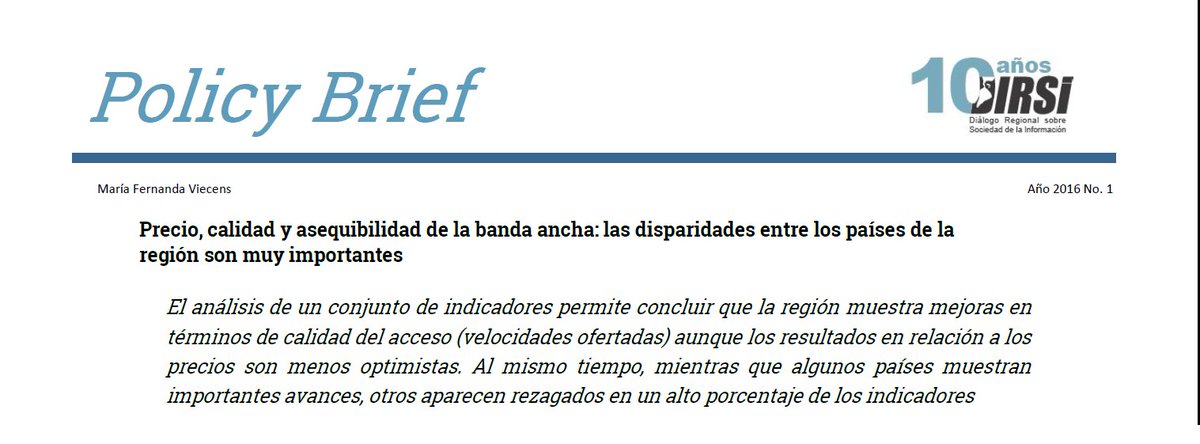 En 12 de los 19 países de #LATAM precio del plan más barato ha subido más que inflación  bit.ly/1TAPpcm