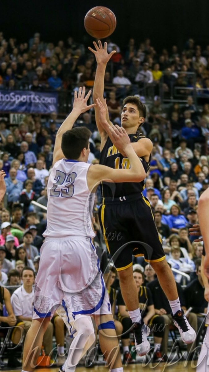 mikem725's tweet image. Wearing the Knights jersey one last time... the all-star game/3pt contest is tonight at Caldwell, 6:30 if u wanna go