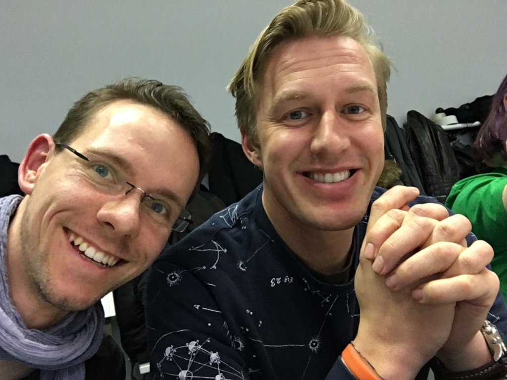 riconeitzel's tweet photo. Hey @gxjansen 👋✋👋✋👋 #mageuc16 https://t.co/QAxzd35Ck2