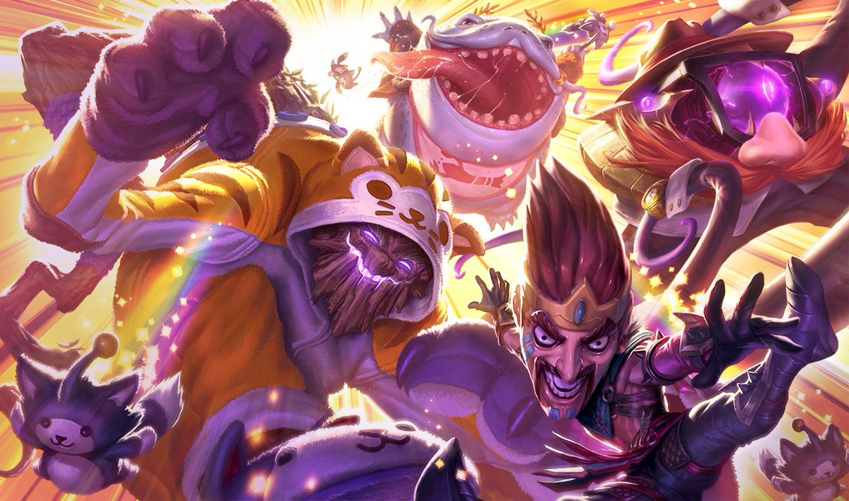 Leaguecraft's tweet photo. New Shared Splash Art #LeagueOfLegends https://t.co/5uL4svXKCr