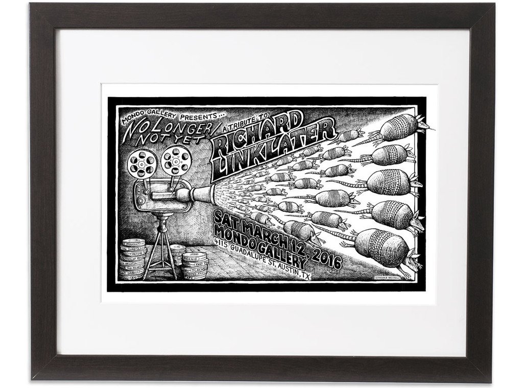 Mishka Westell's awesome Pen &amp; Ink for the Linklater show is now available online! bit.ly/1WowC21