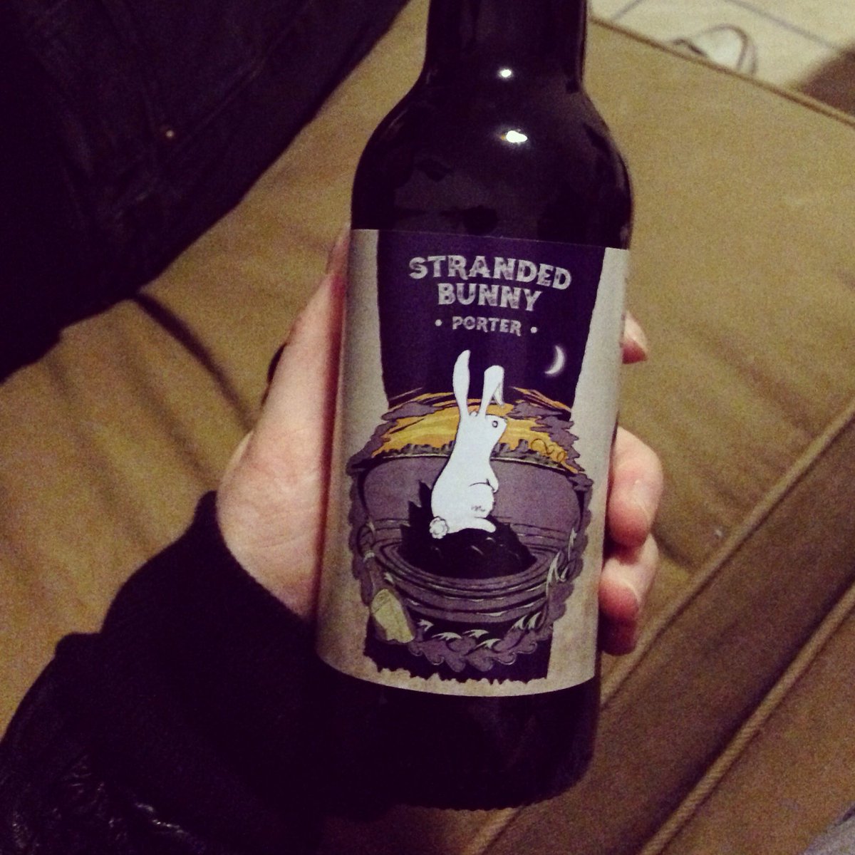 Tried this lovely local porter up North over the weekend.. #StrandedBunnyPorter by <a href="/LacadaBrew/">Lacada Brewery</a> #Portrush