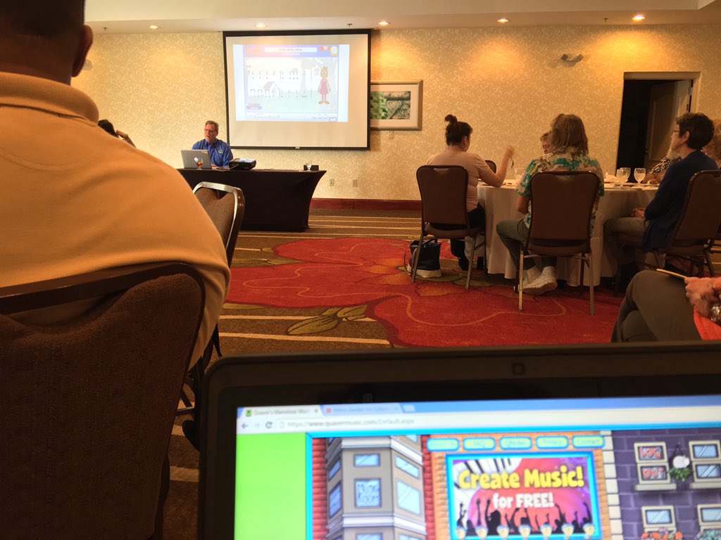 SandelMusic's tweet photo. @QuaverMusic workshop here in Colatown. Buz in the house! https://t.co/EnvR66lgP8