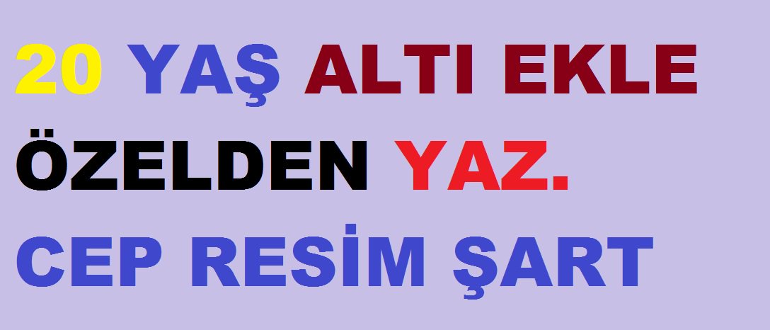 NEFESM2's tweet photo. 20 altı tel resin yolla özelden gel verim hayatı yaşayalım canlar.... https://t.co/fZ5YNrCvmi