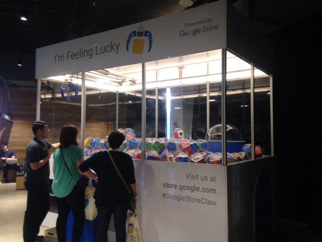 FleishmanTX's tweet photo. Feeling lucky? Head over to Google Fiber Space at #SXSW to play #GoogleStoreClaw! #client https://t.co/3gI3ECITXz https://t.co/wUAxuc9raf