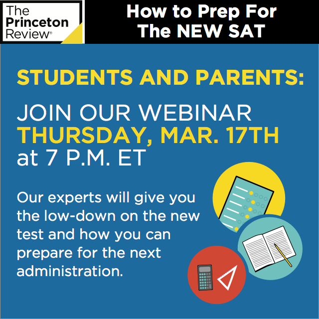 ThePrincetonRev's tweet photo. Get the low down on the #NewSAT in our webinar on Thursday: https://t.co/TYWCcnRr6x #SAT #collegebound https://t.co/pG9beyjZEx