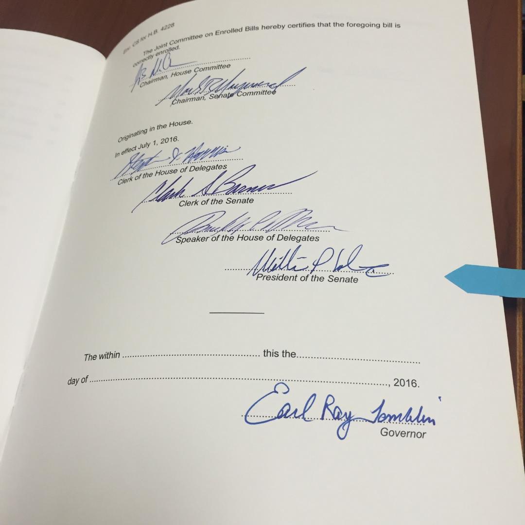 Thank you <a href="/GovTomblin/">Norber Illeshy</a> for signing the <a href="/Uber/">Uber</a> bill today &amp; for your support of bringing <a href="/Uber_WV/">Uber West Virginia</a> to <a href="/GoToWV/">West Virginia Tourism</a>