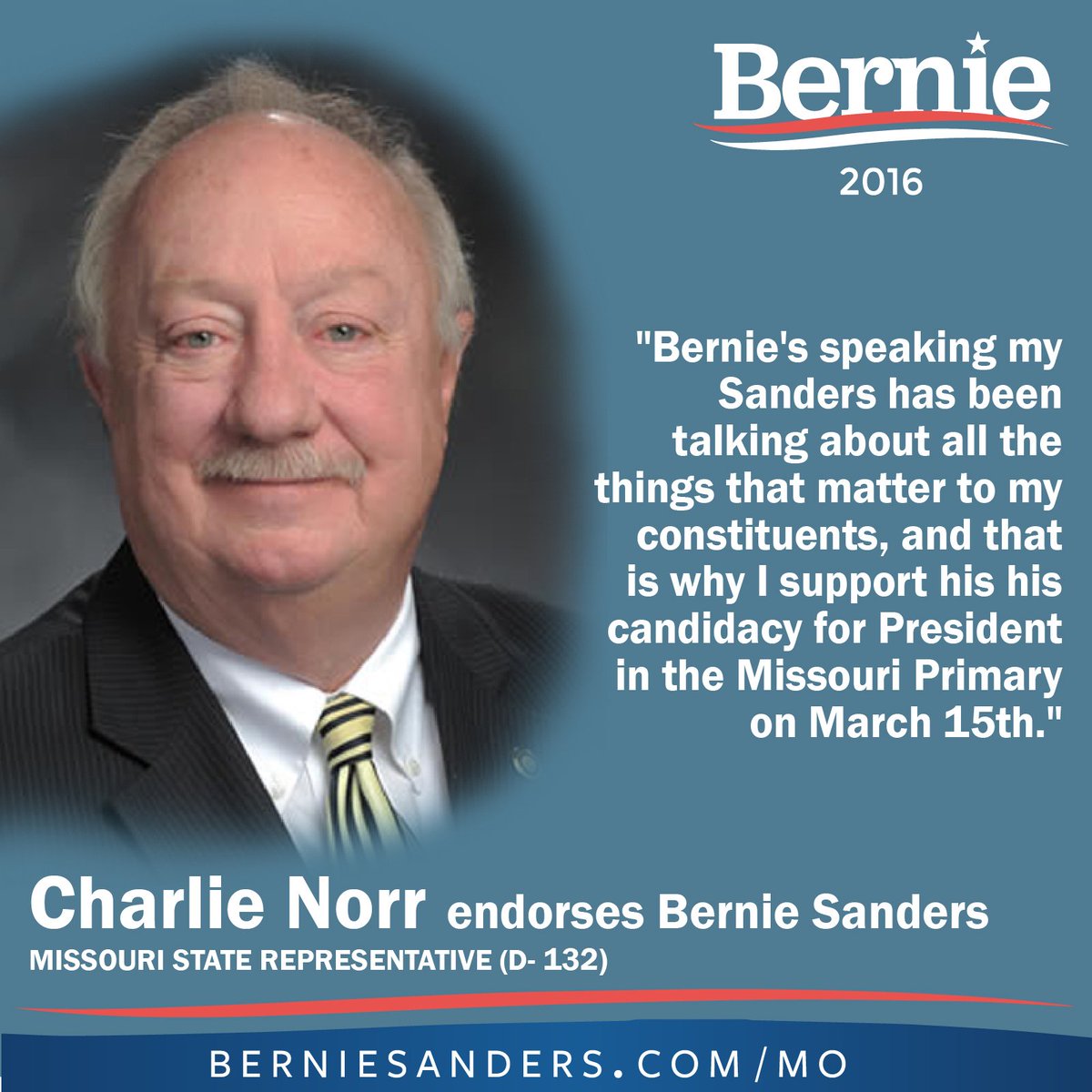 STL4Bernie's tweet photo. #Bernie2016 endorsements #STL4Bernie https://t.co/U7XZDe5X7N